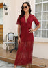Boho White Lace Maxi Dress Natalia